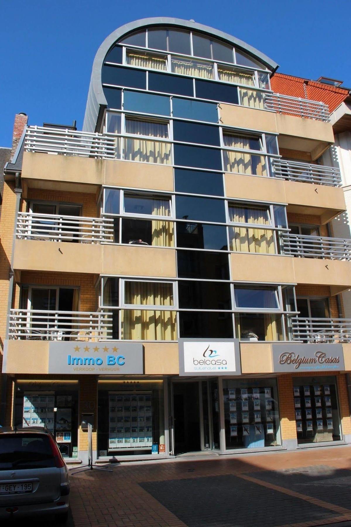 Belcasa Suitehotel Middelkerke Bagian luar foto